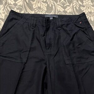Tommy Hilfiger navy wide leg Pants